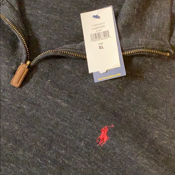 XL Polo Ralph Lauren Long Sleeve Zip Up - Picture 3 of 4